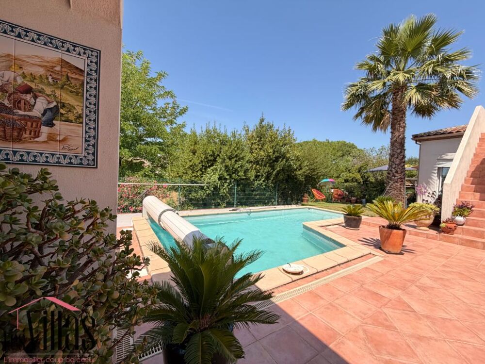 Maison coup de coeur avec patio, T2 indépendant et piscine pl