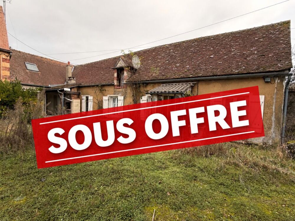 Maison 91,3m2 + 14 m2 combles aménageables, 319m2 de terrain-Sours- 10 min Chartres- chaudière récente