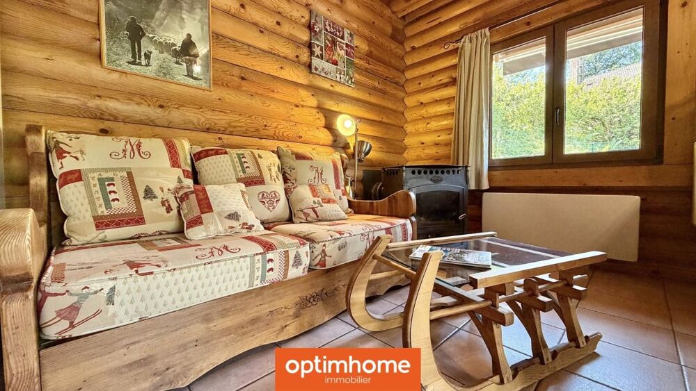 Vente Chalet EXCLUSIVITÉ – Chalet fuste (rondins) meublé – 46 m² – Terrain 1 500 m² – Basse-sur-le-Rupt – Hautes-Vosges Basse sur le rupt