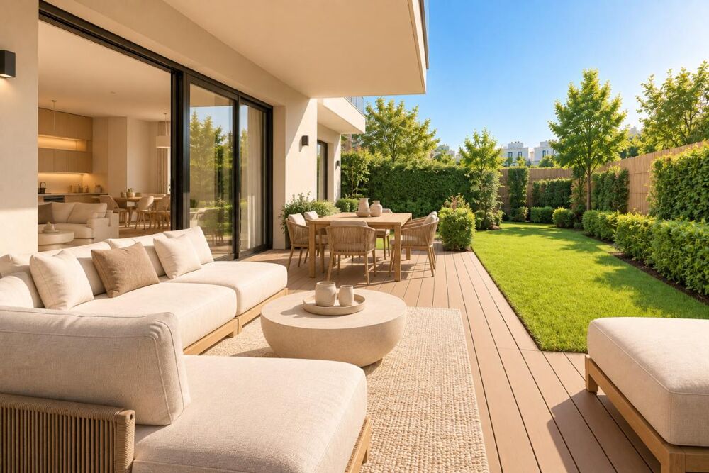 Vente Appartement REZ DE JARDIN FAMILIAL 4 PIECES AVEC 160 M² D'EXTERIEUR + PARKING Montevrain