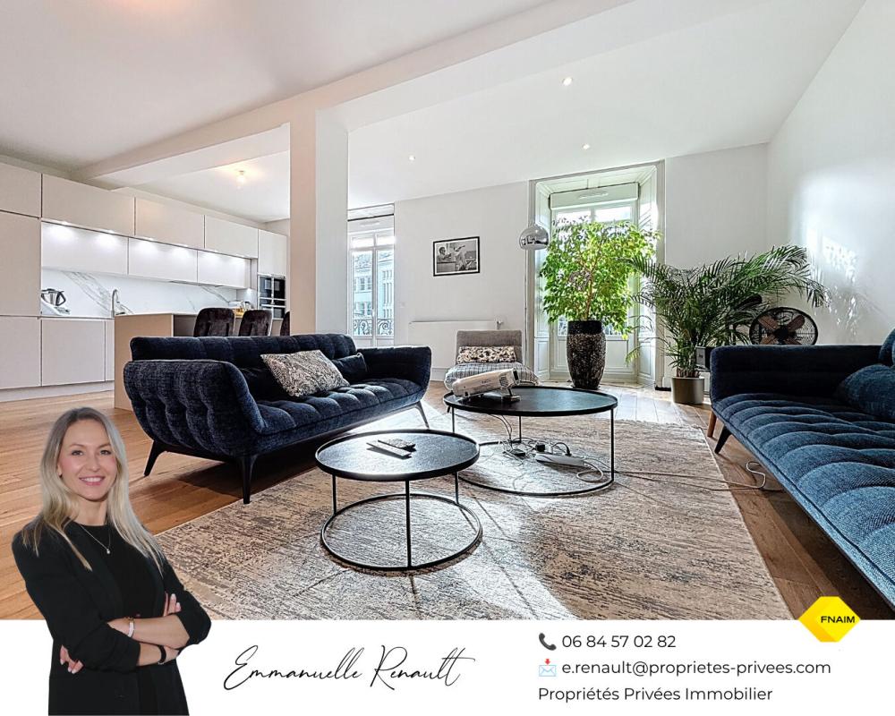 Vente Appartement VANNES · PORT À 50 MÈTRES. APPARTEMENT D'EXCEPTION de 150,50 m², 4 chambres · Élégance et prestations haut de gamme Vannes