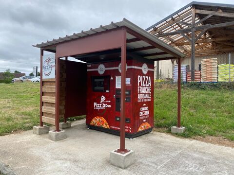   Local commercial Pizzria avec distributeur pizzas + appartement fonds de commerce et murs 117 000  