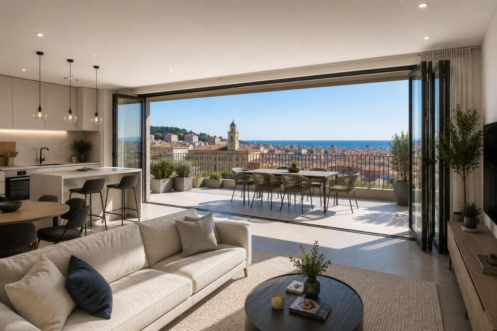Vente Appartement Dernier étage – Superbe 3 pièces avec terrasse – Secteur Port / Place Garibaldi Nice