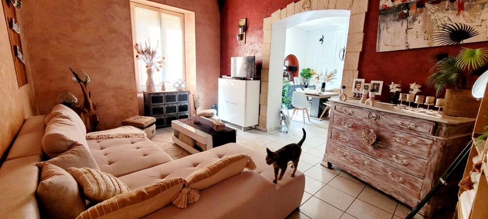 Vente Maison BIEN RARE - MAISON T5 DE CARACTÈRE - PLAFOND SEIGNEURIAL XIIIe -  FABREZAN -170 000 Fabrezan