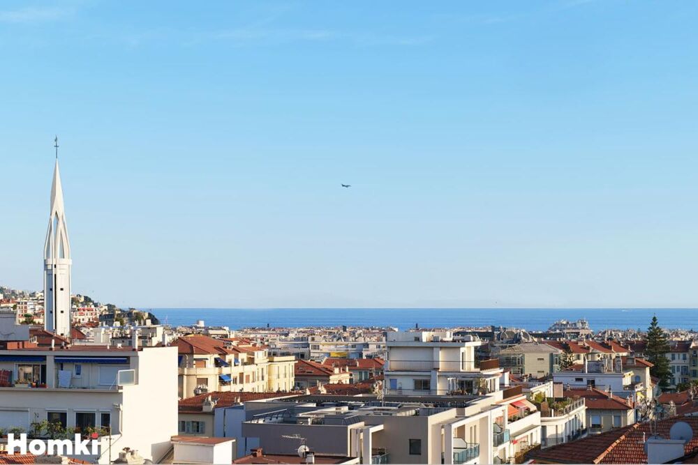 Vente Appartement Nice Libération, 3 pièces 74 m², dernier étage, terrasses, parking Nice