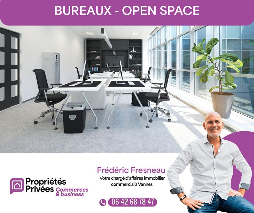   À louer - Bureaux de 90 m² à Auray, dans un secteur d'activités dynamique Auray