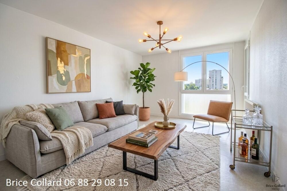 60180 NOGENT SUR OISE Appartement 2 chambres 1 balcon (loggia) 1 cave, dernier étage !