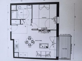  Appartement à vendre 2 pièces 42 m²