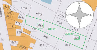  Terrain  vendre 785 m