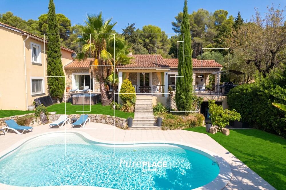 Vente Propriété/Château Mouans-Sartoux – Propriété rénovée à l'abri des regards, avec piscine et T2 indépendant Mouans sartoux