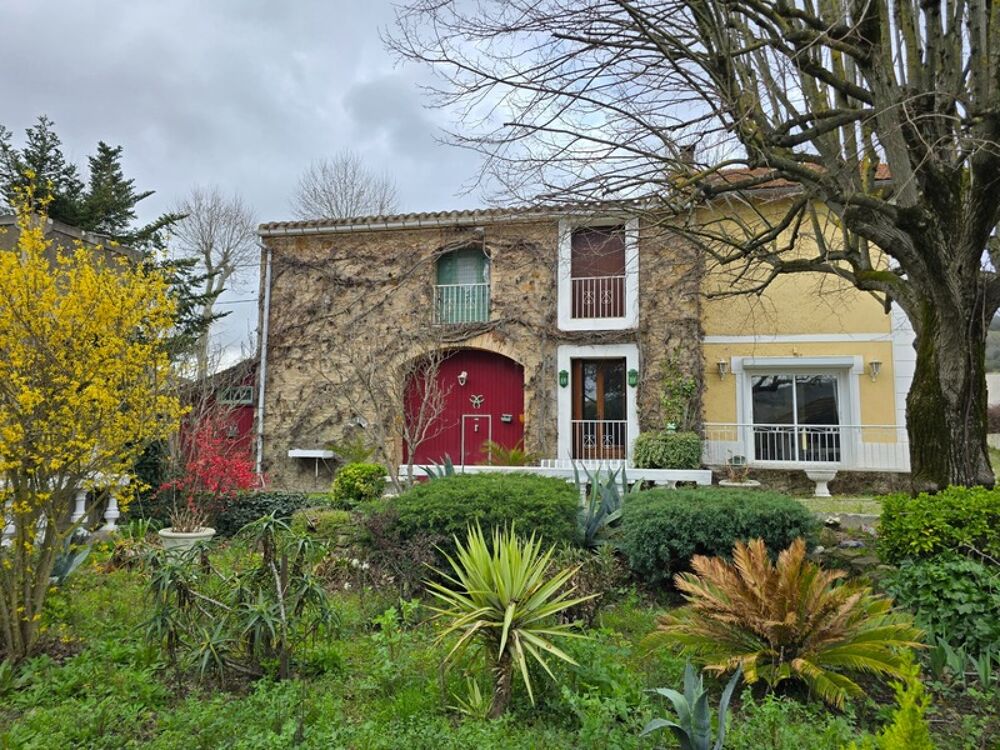 Vente Maison Domaine viticole 180 m² + dépendances + hangar – 6 754 m² – 15 min Carcassonne / Limoux Cepie
