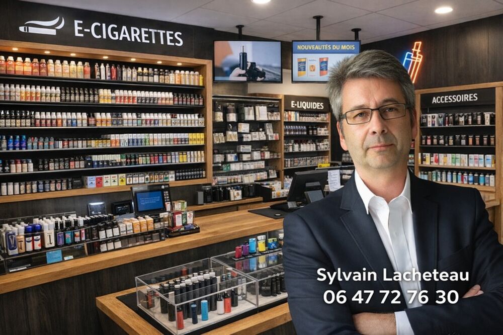   À VENDRE – ENSEMBLE DE 3 BOUTIQUES DE CIGARETTES ÉLECTRONIQUES - COTES D'ARMOR 