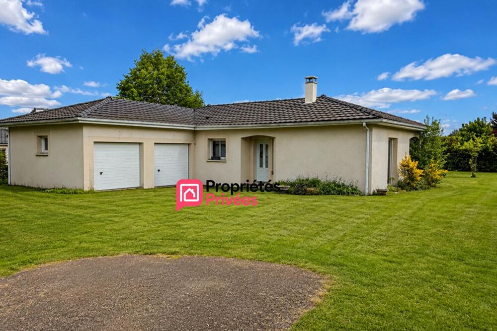 Coup de coeur maison T6 de plain-pied de 195m², terrain 1200m² PAUGNAT 63410