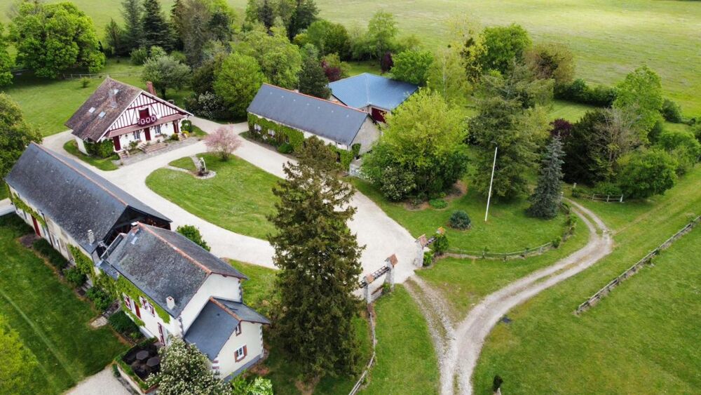DOMAINE RARE & ISOLÉ sur 10 Hectares au MILIEU DES CHAMPS - 1h30 de PARIS , PARFAIT POUR ELEVAGE, PERMACULTURE OU SIMPLEMENT VIV