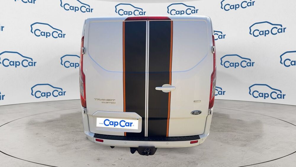 Transit Custom Cabine Approfondie L2H1 2.0 TDCi 130 Sport - 6 places 2018 occasion 22000 Saint Brieuc