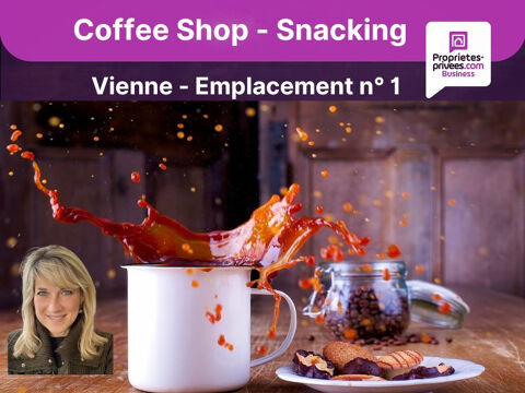 38200 VIENNE - Coffee shop - Terrasse - Emplacement N&deg;1 Centre ville 132000 38200 Vienne