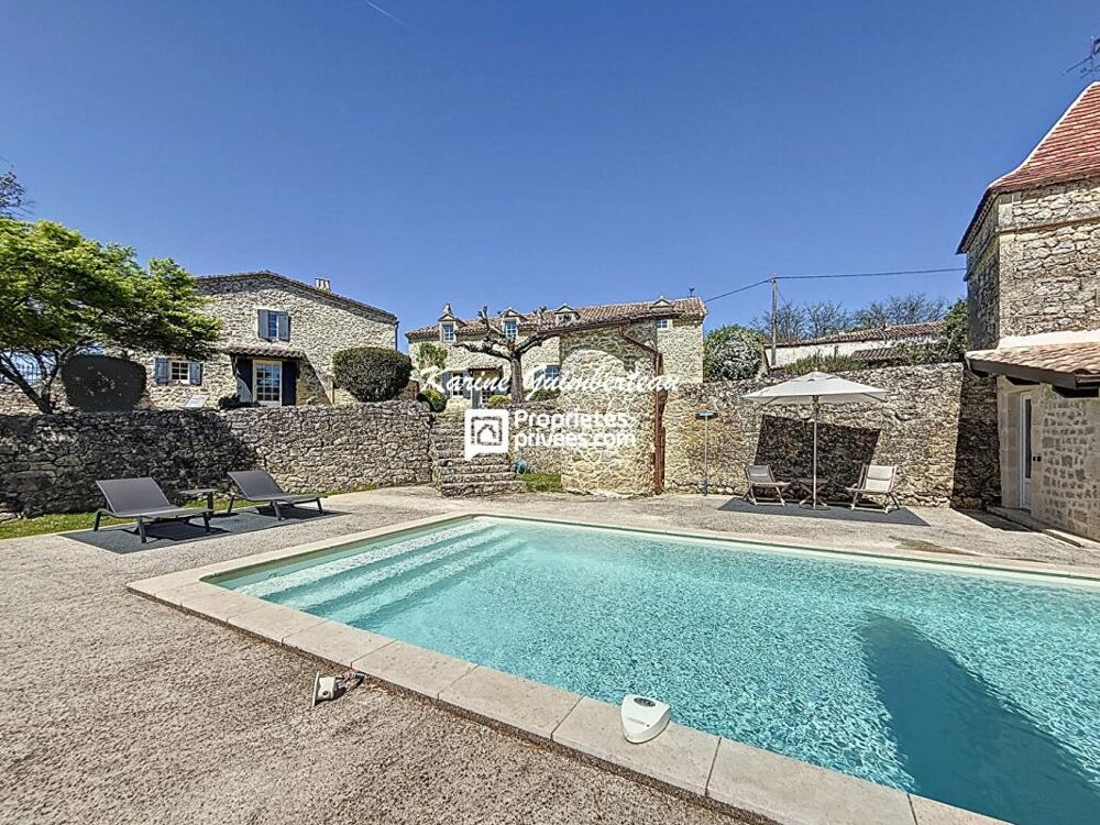 Vente Maison Maison de campagne avec vue dominante + piscine + gîte Lugasson
