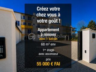  Appartement � vendre 2 pi�ces 68 m� Saint christol