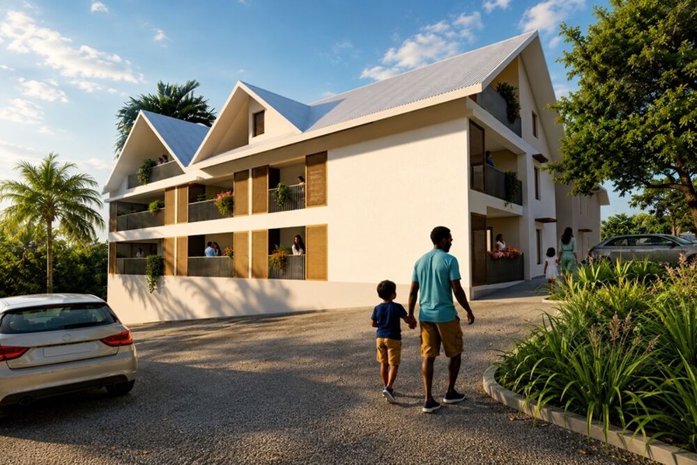 Vente Appartement T3 avec terrasse au sein d'une résidence élégante – Baie-Mahault Baie mahault