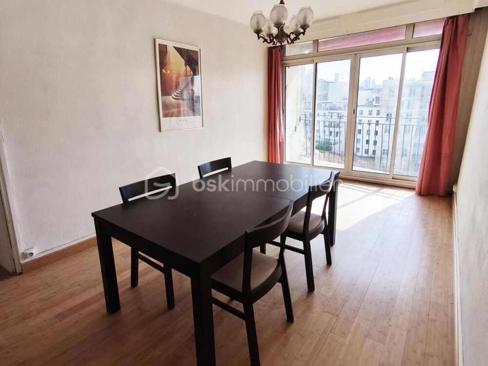 Vente Appartement 3 pièces lumineux au dernier étage avec vue dégagée et balcon Asnieres sur seine