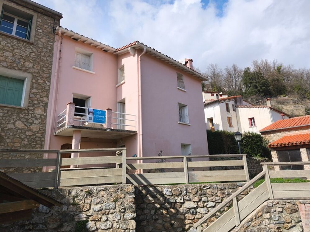 Vente Maison Maison de village 3 faces avec jardin vue dégagée – Montferrer (66) Montferrer
