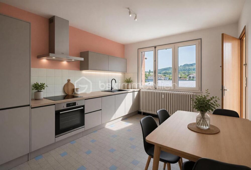 T4 traversant de 84 m² avec balcon, garage et cave  Rumilly Sud
