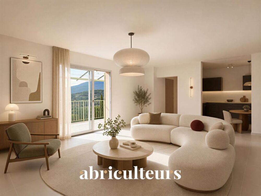 Bel appartement neuf de 95 m² avec une vue panoramique en vente sur Fayence (83440)