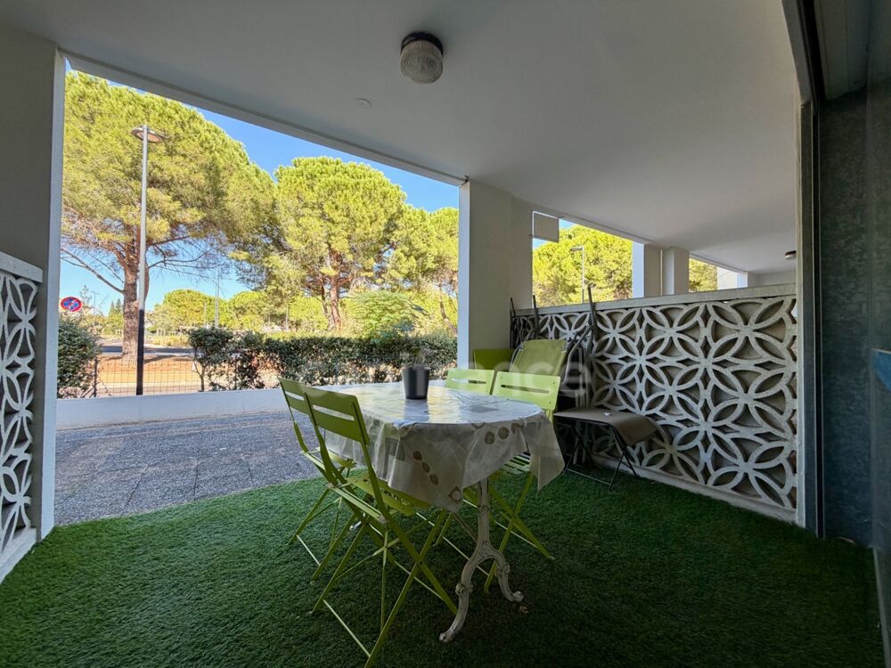 Vente Appartement BALARUC-LES-BAINS(34), VENDU MEUBLÉ, STUDIO RÉNOVÉ EN RDC, TERRASSES, DEUX STATIONNEMENTS PRIVÉS, PROCHE DES THERMES Balaruc les bains