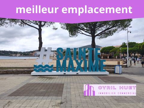 EXCLUSIVITE SAINTE MAXIME - MURS COMMERCIAUX LIBRES 35 m&sup2; 372000 83120 Sainte maxime