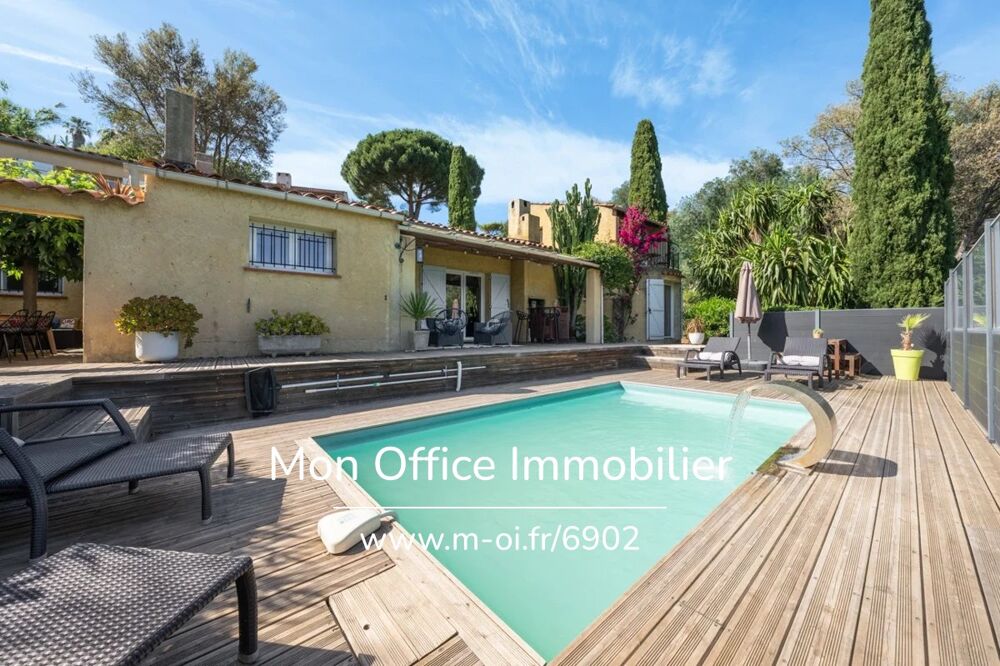 Référence : 6902-JDO - Villa provençale de charme avec piscine, studio indépendant et aperçu mer !