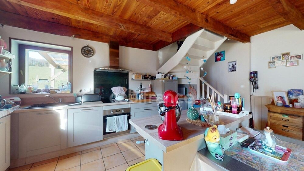Vente Maison Lopérec(29) Longère pleine de cachet - 110m² + combles aménageables - Terrain 2500m² Loperec