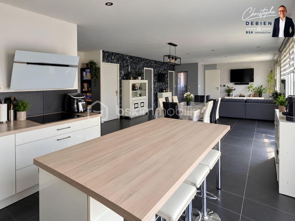Vente Maison LES BROUZILS – MAISON DE PLAIN-PIED DE 2018 – 124 M² – 4 CHAMBRES DONT SUITE PARENTALE – GARAGE – TERRAIN 539 M² Les brouzils