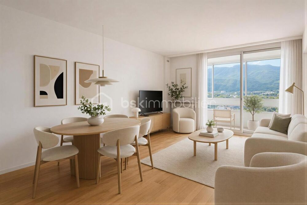 Vente Appartement 81 m² – 3 chambres – 2 loggias – fort potentiel ! Echirolles