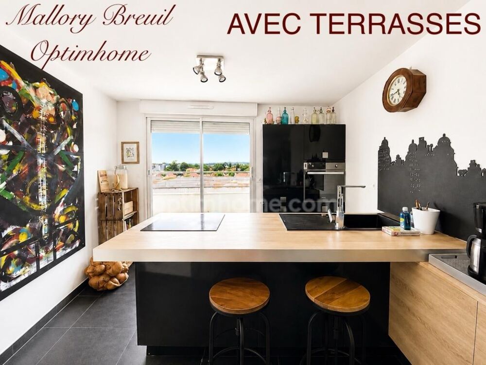 Appartement T3 92m2 avec terrasses et garage à BALARUC LES BAINS (34)