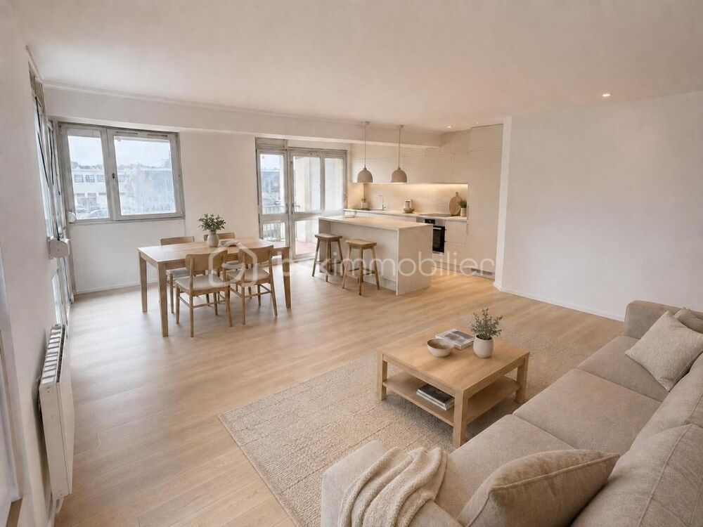 Appartement 87 m²  3 chambres  Boulogne-sur-Mer