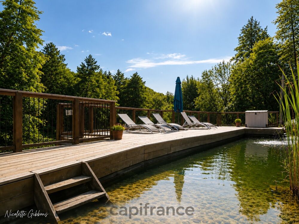 Domaine avec Trois Gîtes, Deux Sources Naturelles, Deux Piscines et 6 Hectares aux Portes de Beaulieu-sur-Dordogne