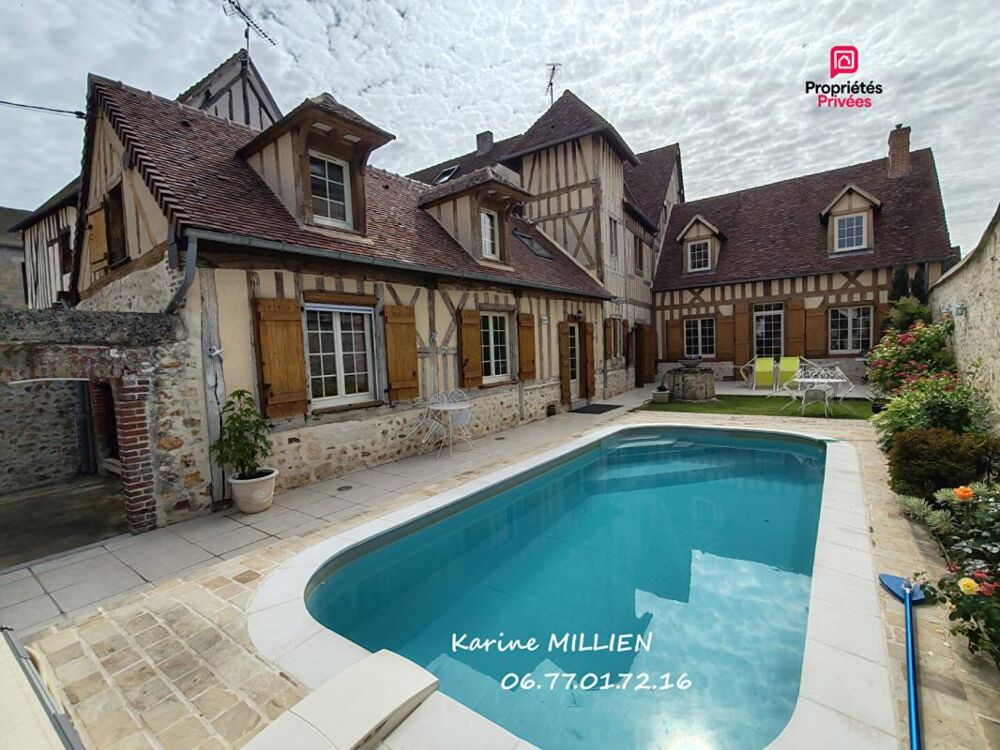 NONANCOURT 27320 Maison de PRESTIGE - 2 étages - 6 chambres - Studio indépendant et aménagé - Garage - Piscine -