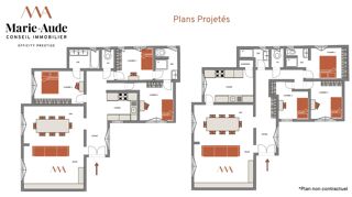  Appartement � vendre 5 pi�ces 130 m�