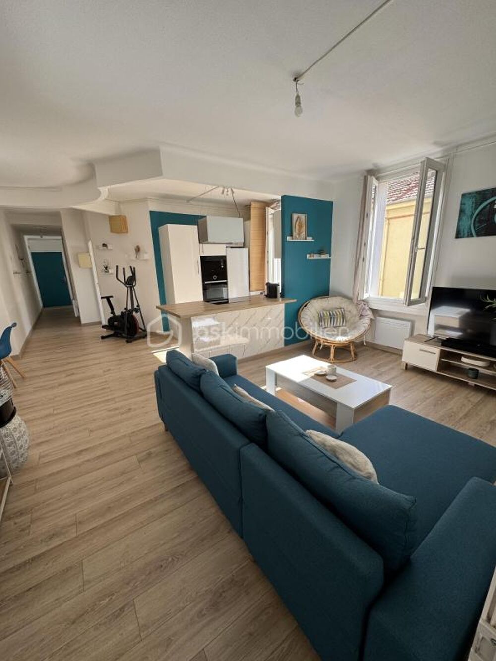 Vente Appartement 34500 BEZIERS - La Poste Clémenceau - APPT - 68M2 - TERRASSE - 2 CHAMBRES - RÉNOVÉ - 1er étage - Pas d'ascenseur ni stationnemen Beziers