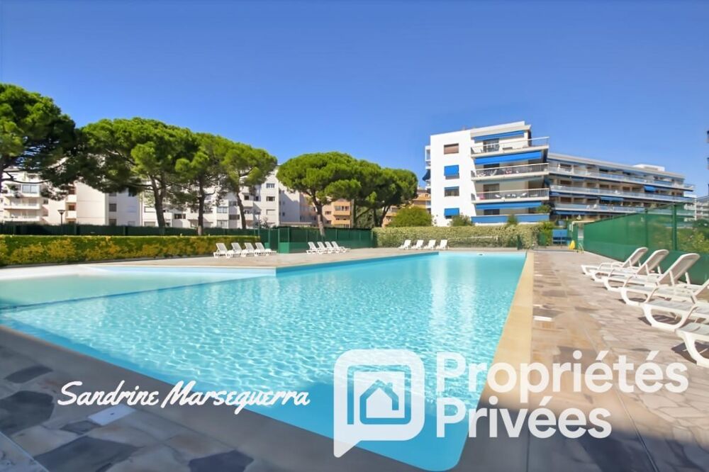 Vente Appartement LE GRAND LARGE 2P traversant rez-de-jardin  2 terrasses Cagnes sur mer