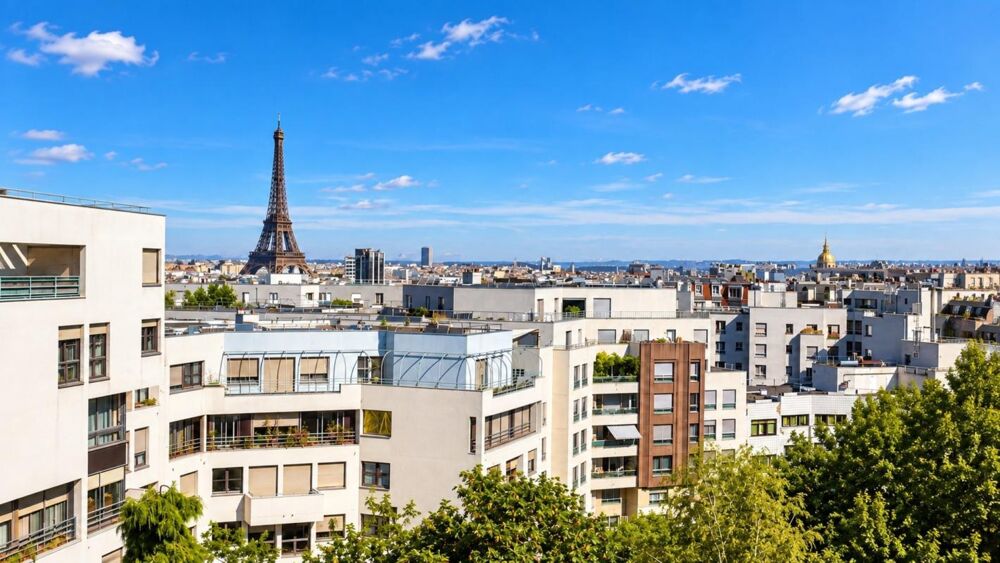 Vente Duplex/Triplex PARIS 15e – DERNIER ÉTAGE – DUPLEX 127 M² – TERRASSE 40 M² – VUE TOUR EIFFEL – BOX + PARKING Paris 15