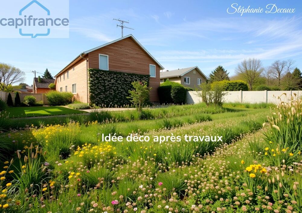 ? A VENDRE  FOURMIES 59610- MAISON 2 CHAMBRES  90M² - CHOUETTE POTENTIEL