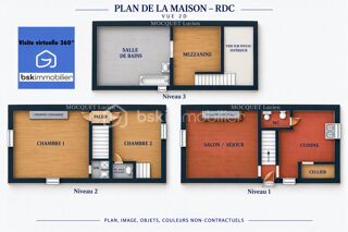  Maison à vendre 3 pièces 84 m²