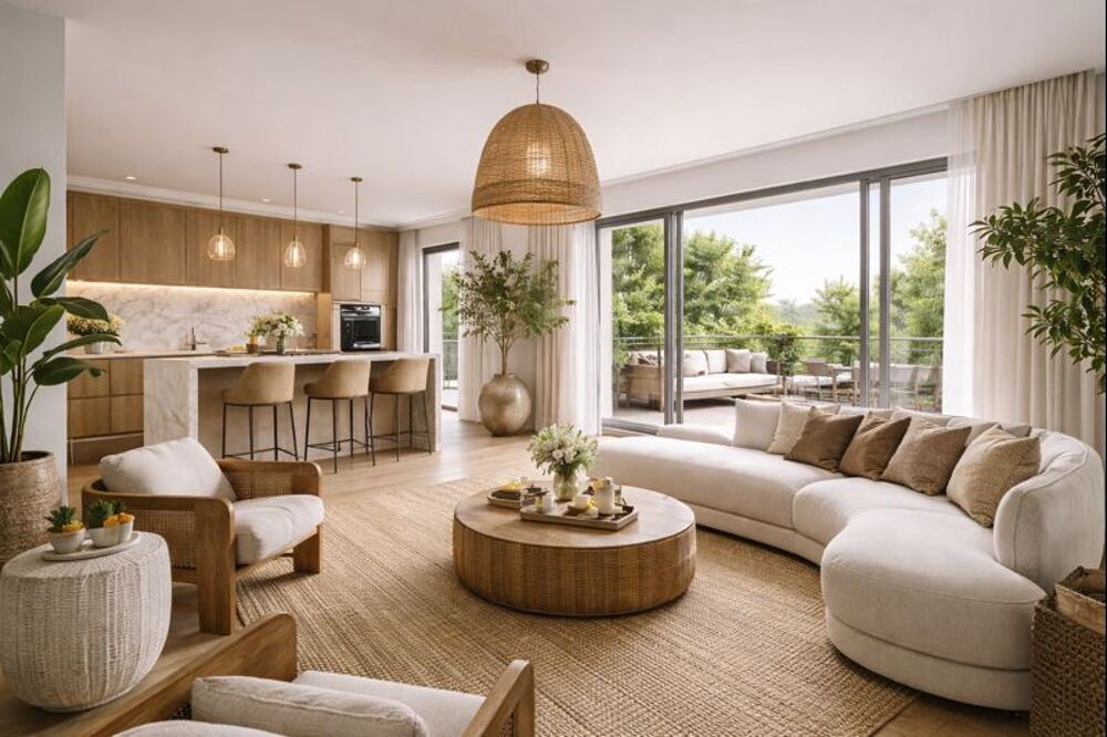 Vente Appartement 4 PIÈCES au 4? ÉTAGE avec 3 TERRASSES – Centre-Ville (secteur Cossonneau / Marché) Noisy le grand