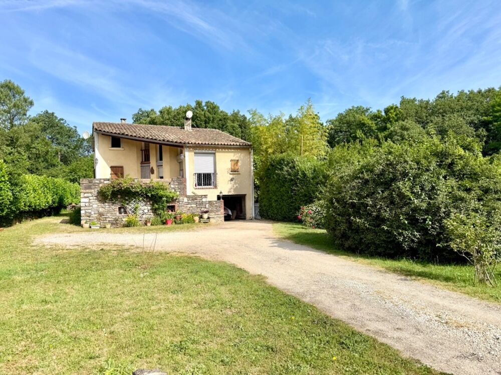 Maison familiale à vendre 4 pièces 3 chambres + bureau, terrasse et grand terrain CENDRAS (30)