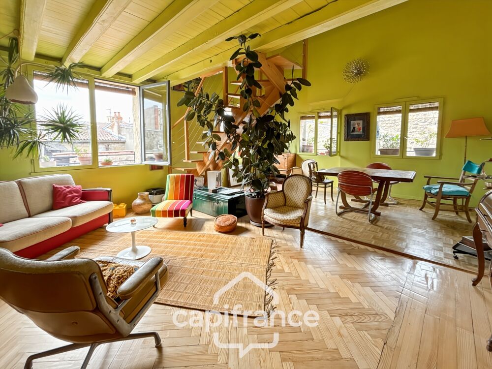 Vente Appartement Bordeaux / Quartier St Michel - Apt spacieux et au calme / Duplex - Jardin partagé - local velo Bordeaux