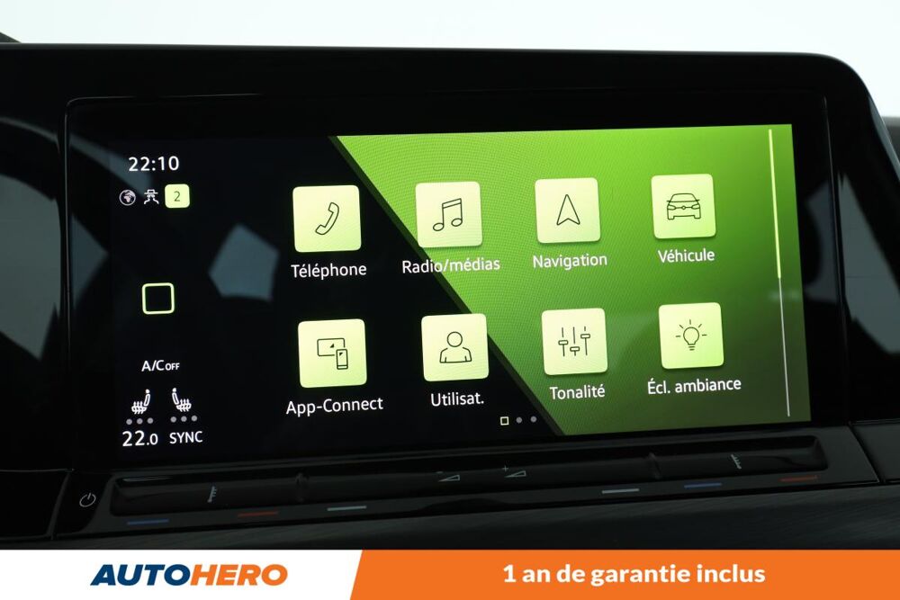 Golf VIII 1.5 eTSI OPF Style 1st DSG7 150 ch 2020 occasion 92130 Issy-les-Moulineaux