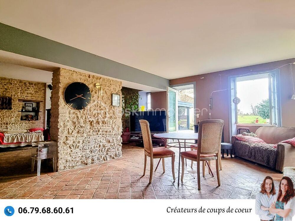 Maison en pierre rénovée