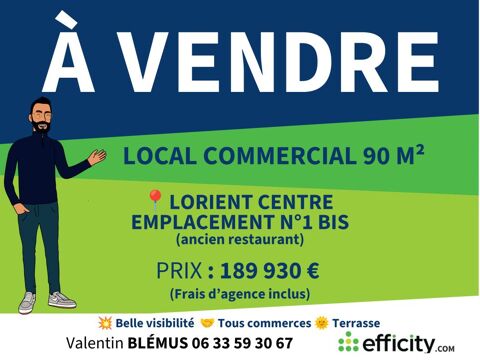 Locaux/Biens immobiliers 189930 56100 Lorient