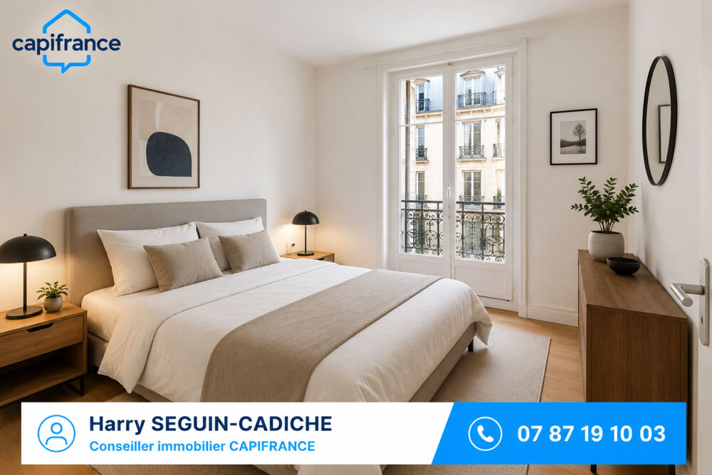 Vente Appartement ? Paris 19? – Rue de Crimée (75019) - ? Appartement 3 pièces de 52,3 m² avec balcon ? Paris 19
